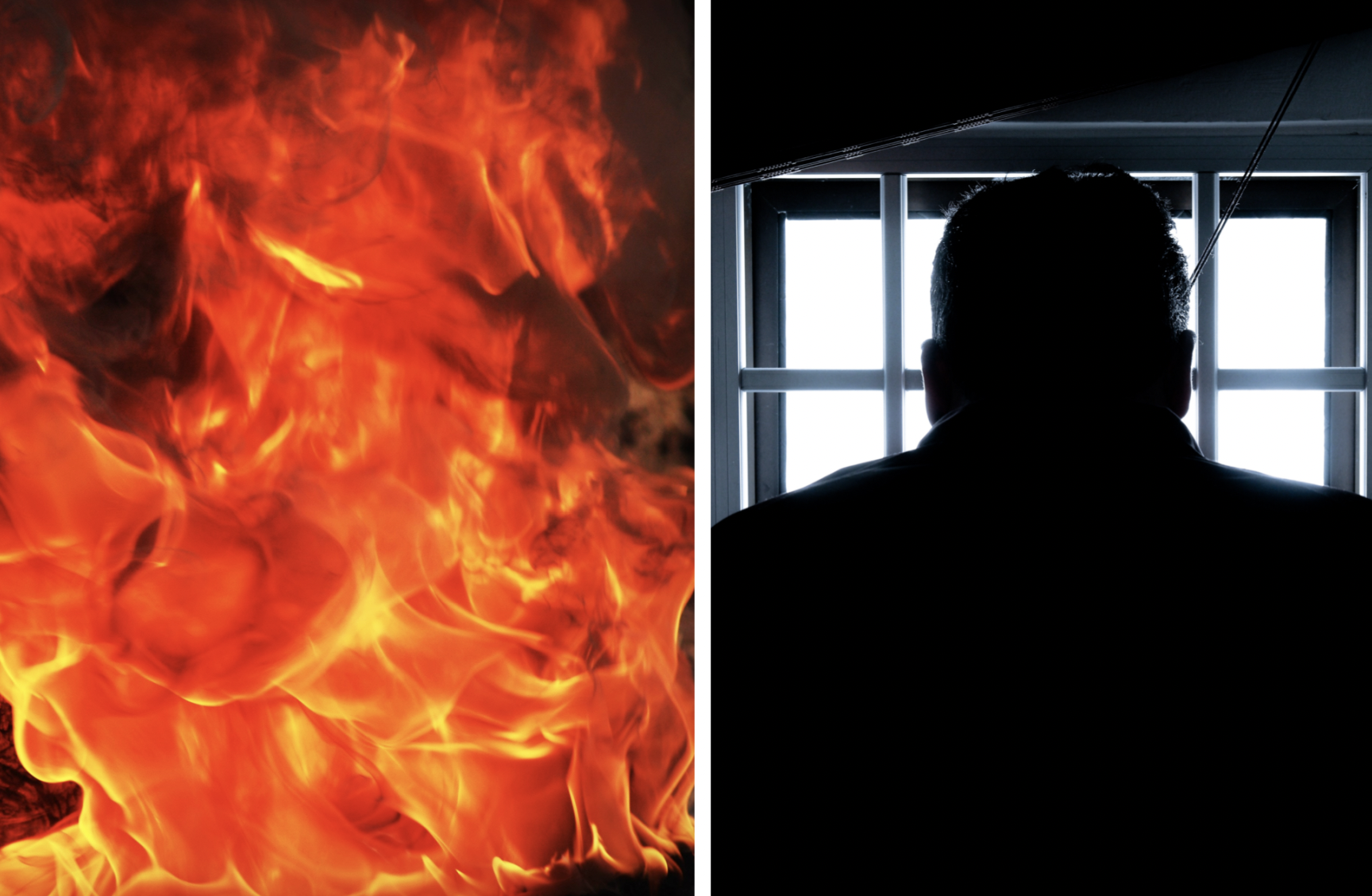 En pappa i 61-års åldern försökte tända eld på sin 31-åriga dotter då han blev avundsjuk på hennes nya killen